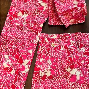 Lilly Pulitzer mini skirt & pants